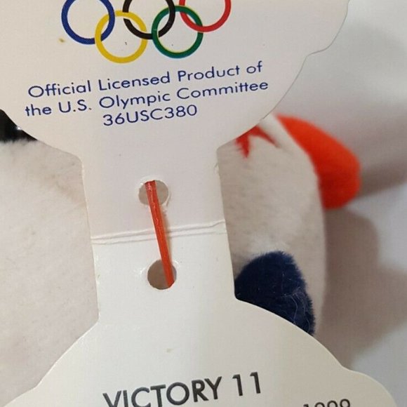 Team Bears Authentic Bean Plush Bears USA Olympic - Picture 11 of 12